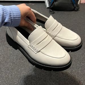 White Women’s loafers (A New Day) size 6